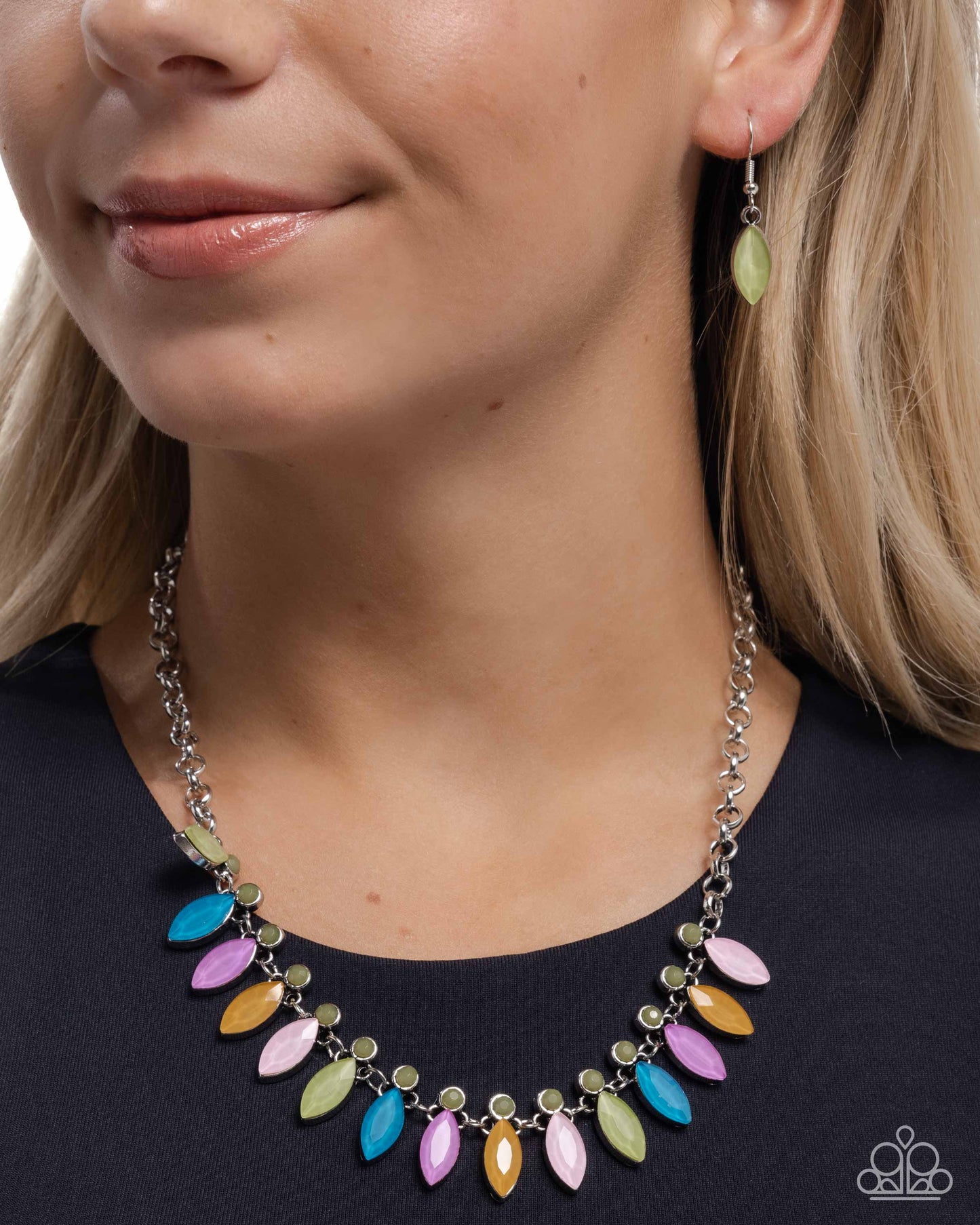 Colorful Citation Multi Necklace