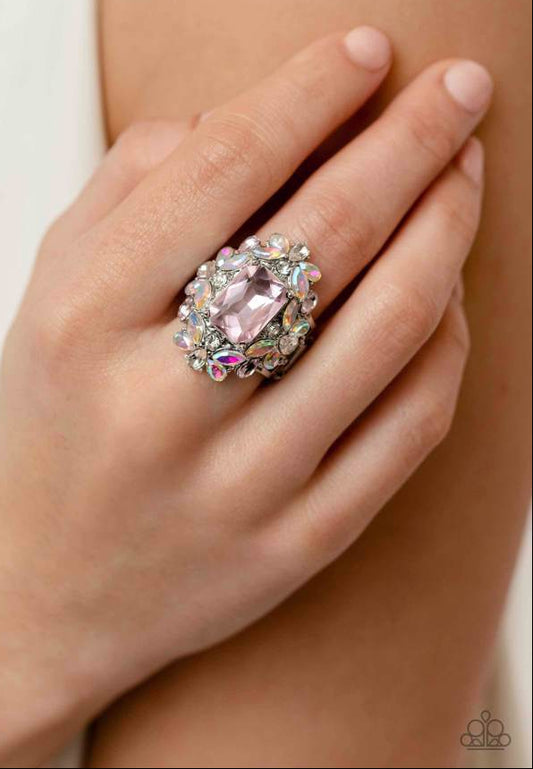 Dynamic Diadem Pink RIng