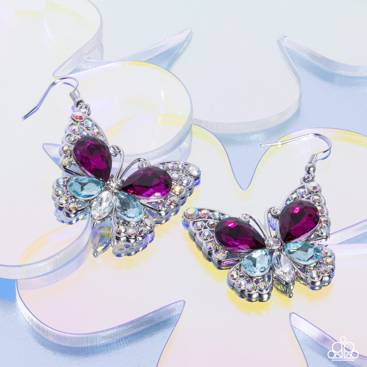 Teardrop Takeoff Multi Earrings