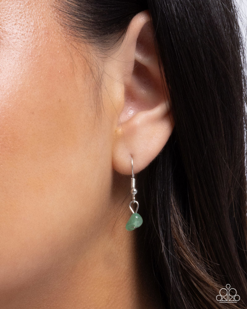 Chiseled Confidence Green Necklace
