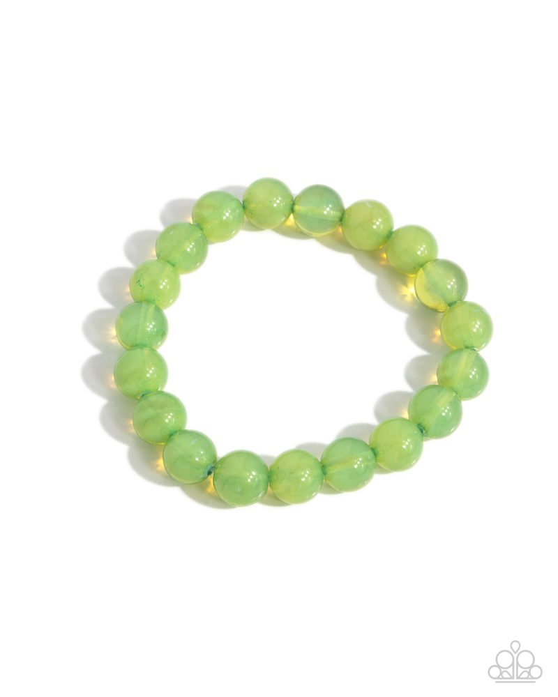 Still Fabulous Green Bracelet