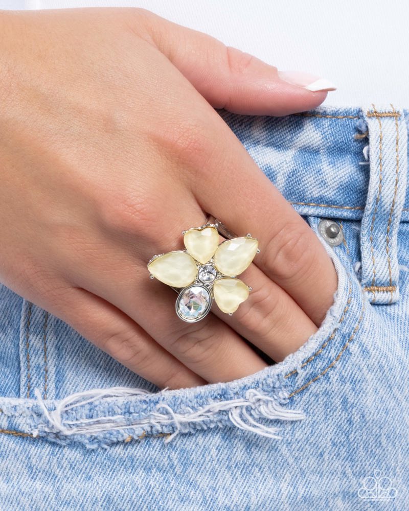 Fanciful Feature Yellow Ring