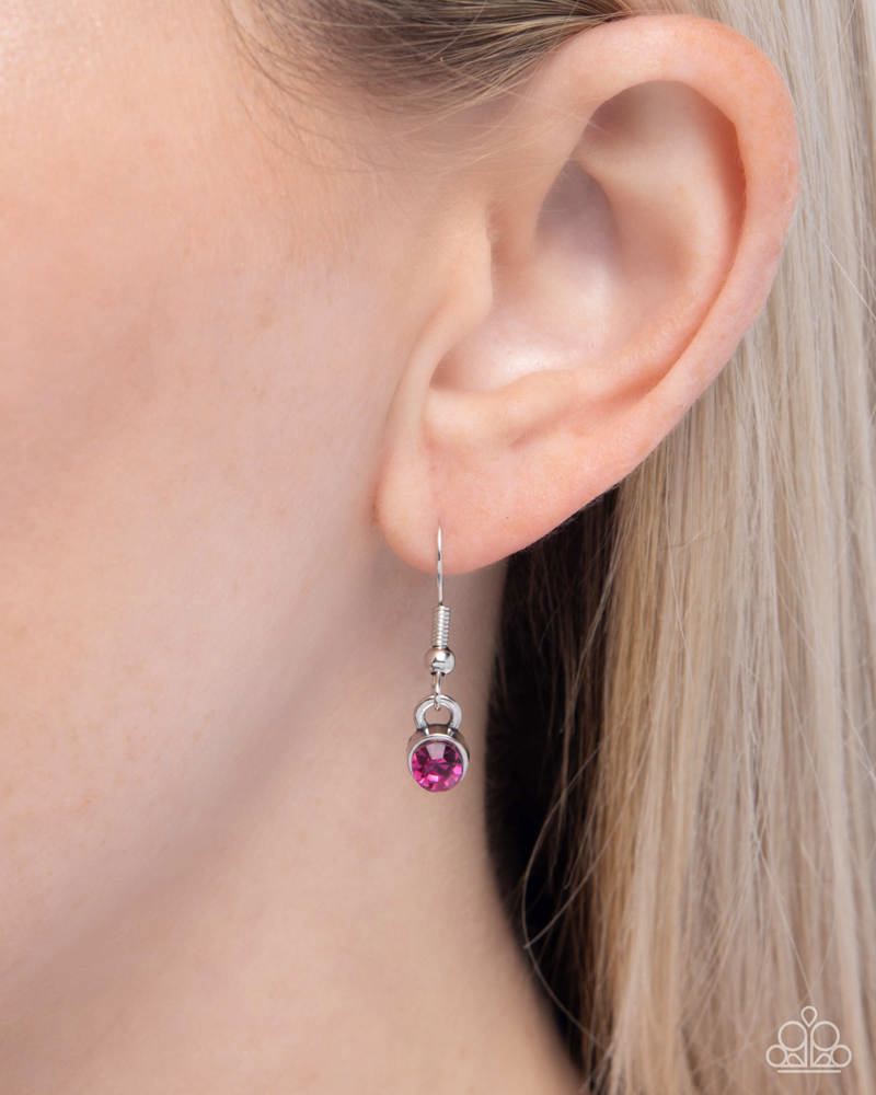 Poodle Pizzazz Pink Necklace