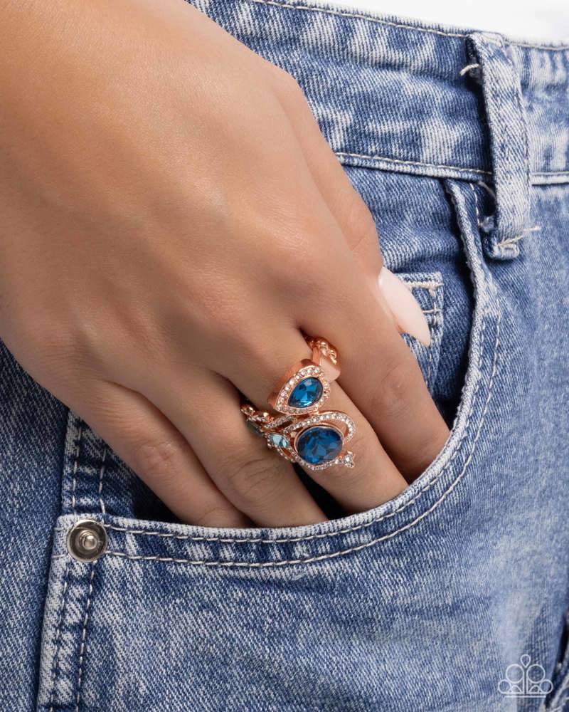 Enigmatic Excess Copper Ring