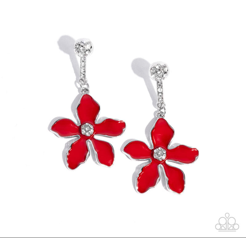 Floral Fleet Red Posts