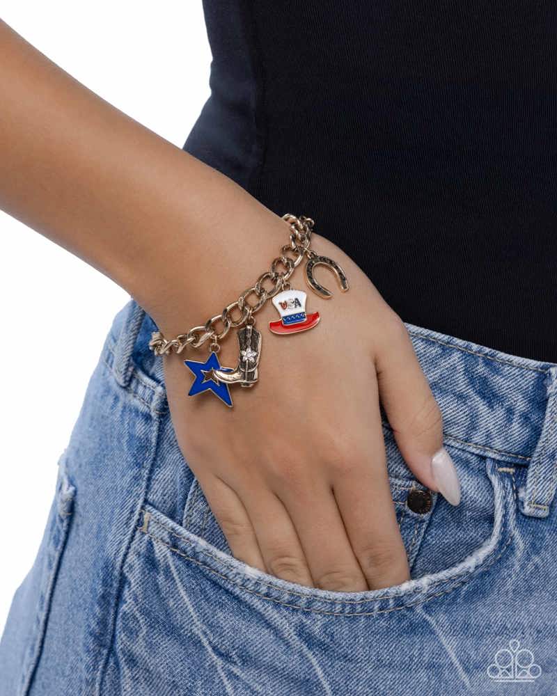 All-American Adornment Gold Bracelet