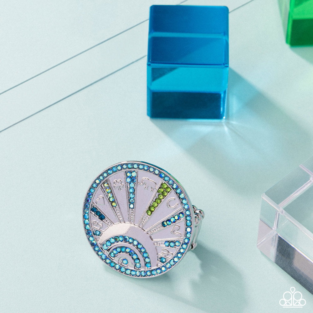 Audacious Aesthetic Blue Ring