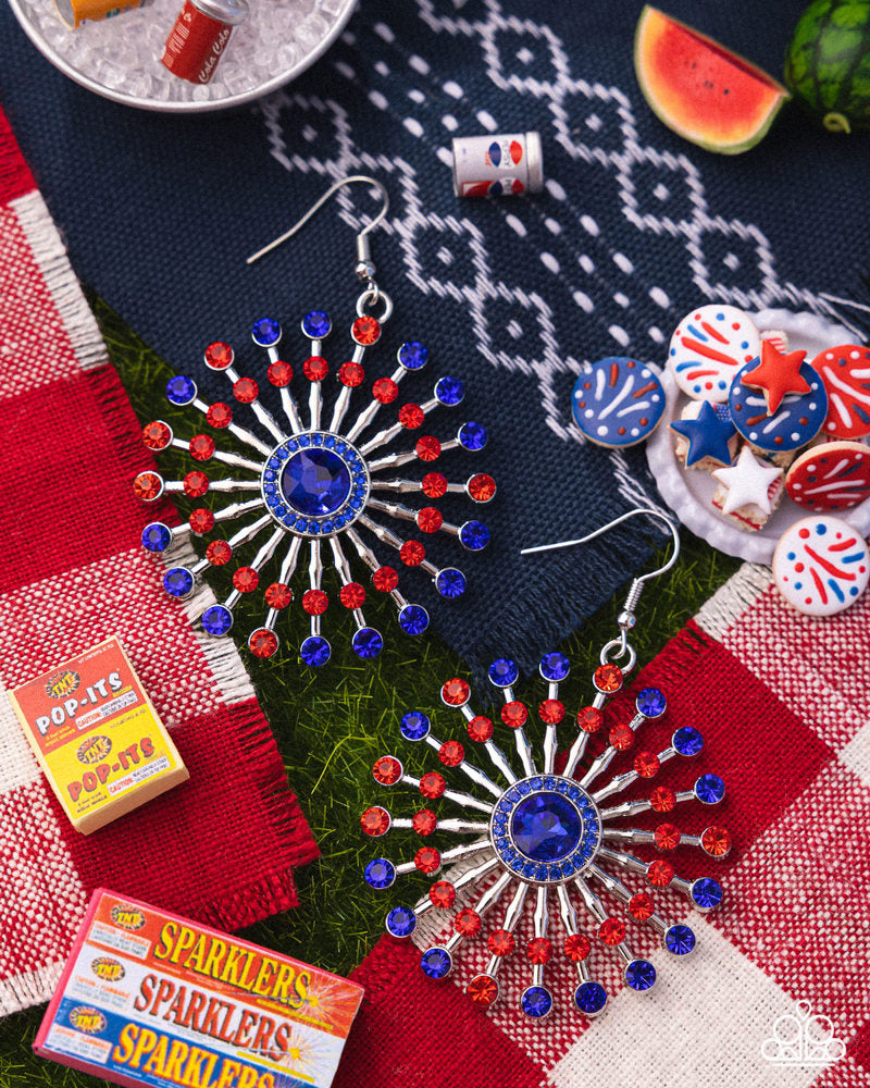 Fierce Firework Multi Earrings
