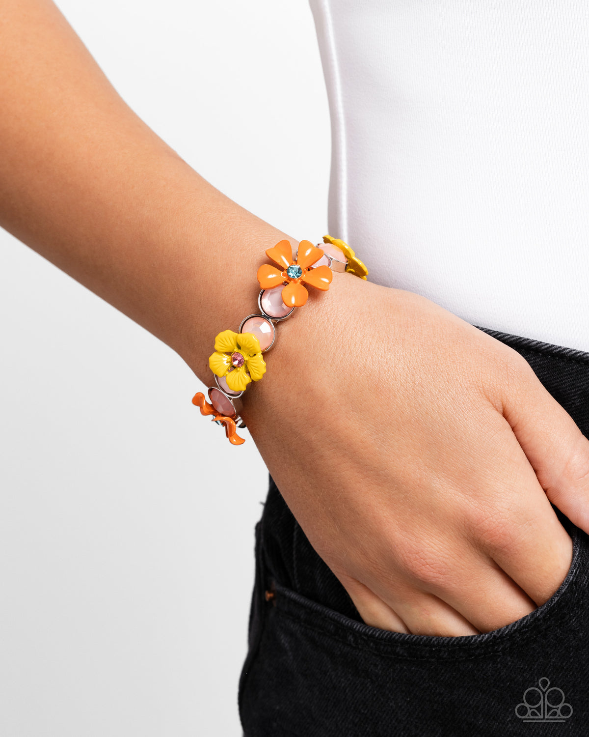 Garden Grove Orange Bracelet