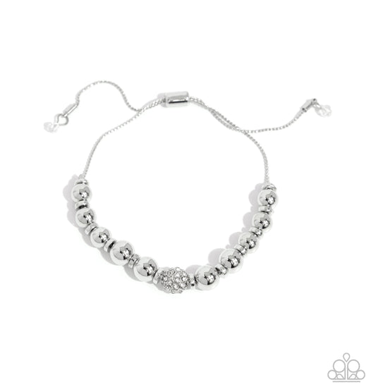 Slow and READY White Bracelet