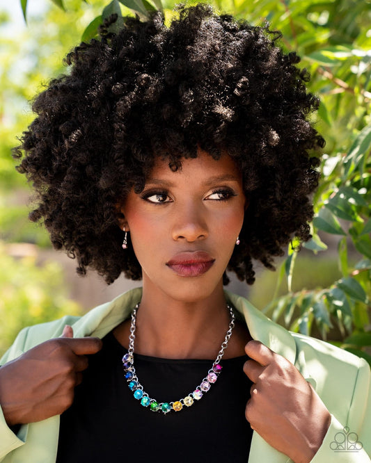 Rainbow Resplendence Multi Necklace