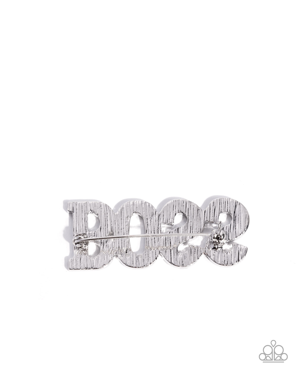 Blingy Boss White Brooch
