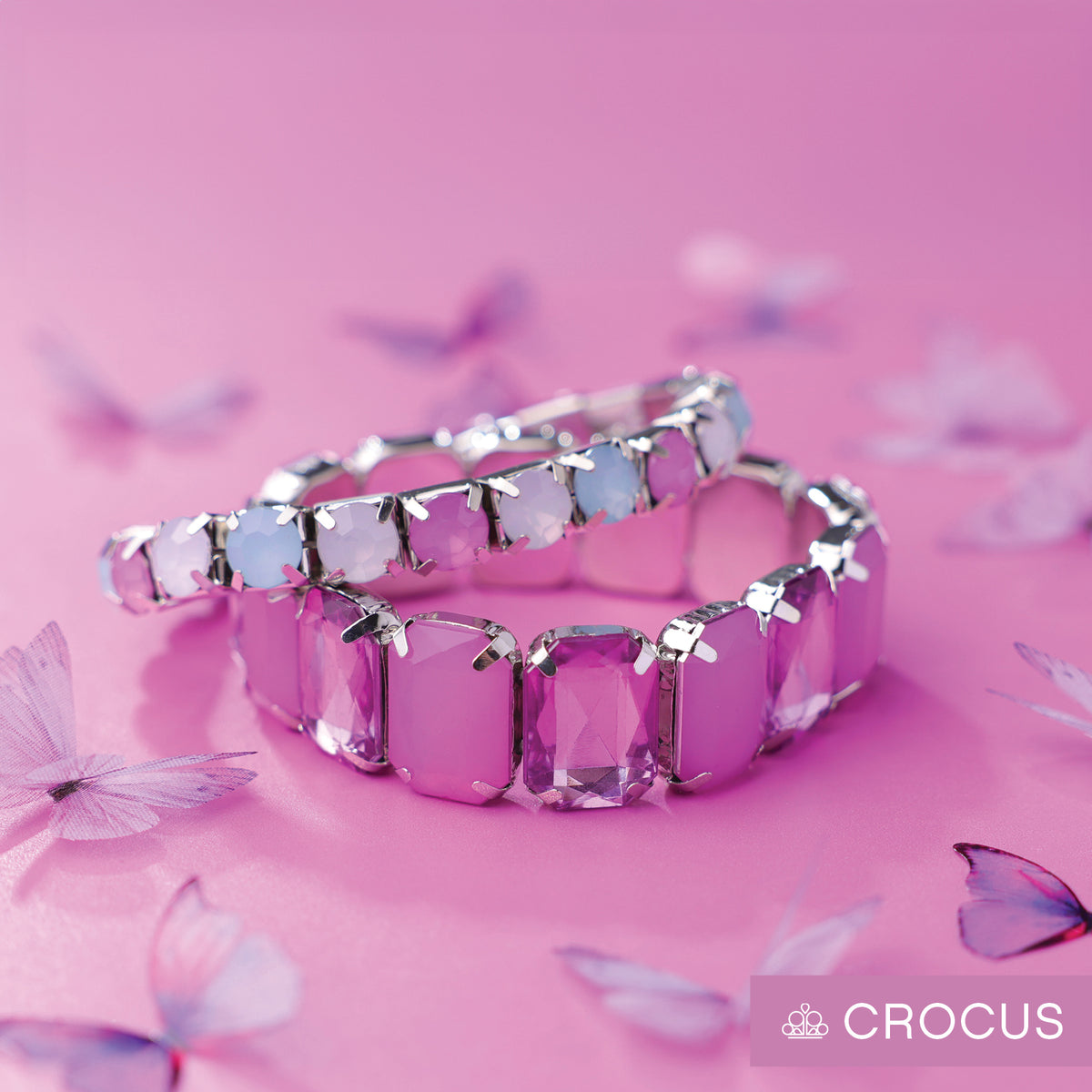 Mismatched Mood Purple Bracelet