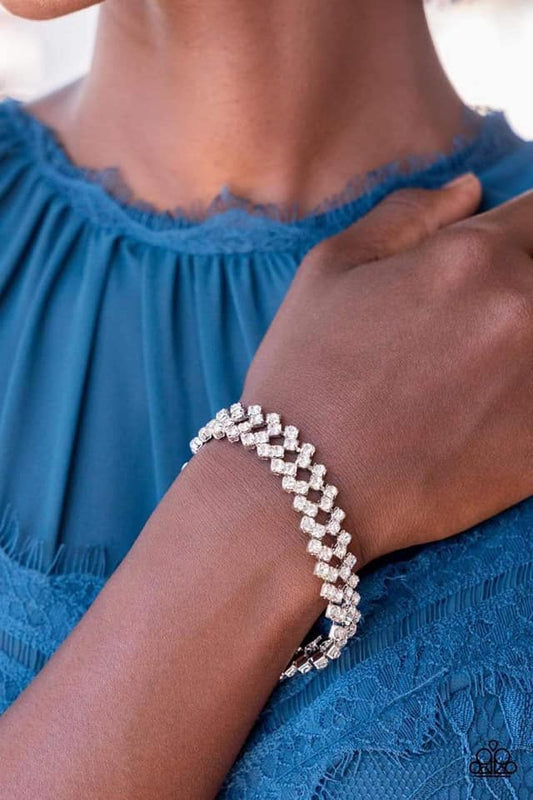 Seize the Sizzle White Bracelet