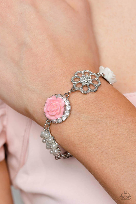 Tea Party Theme Pink Bracelet