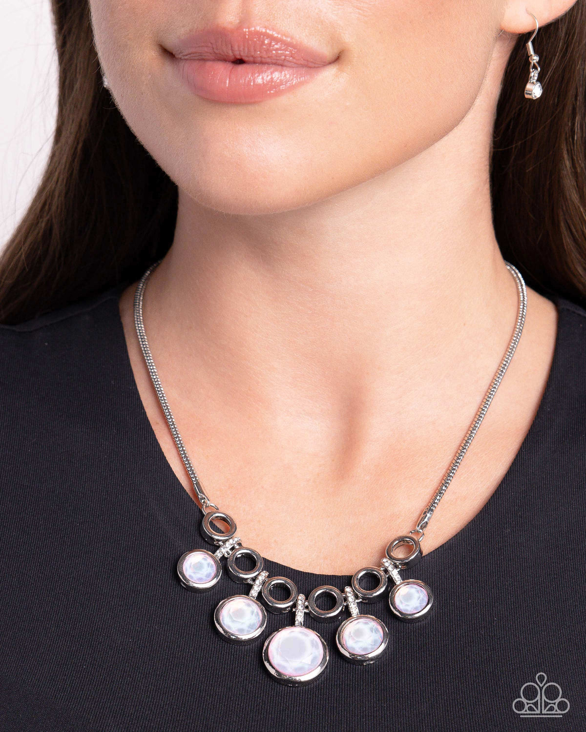 Reflective Rhapsody Silver Necklace
