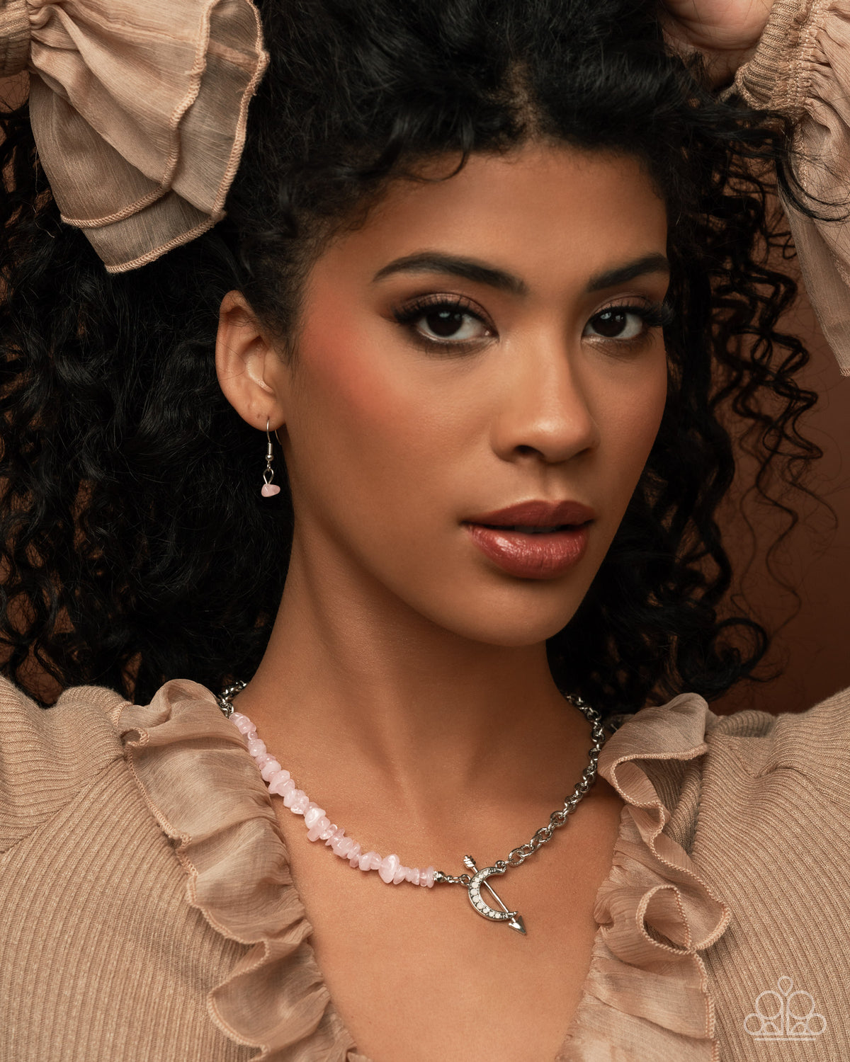 Chiseled Confidence Pink Necklace