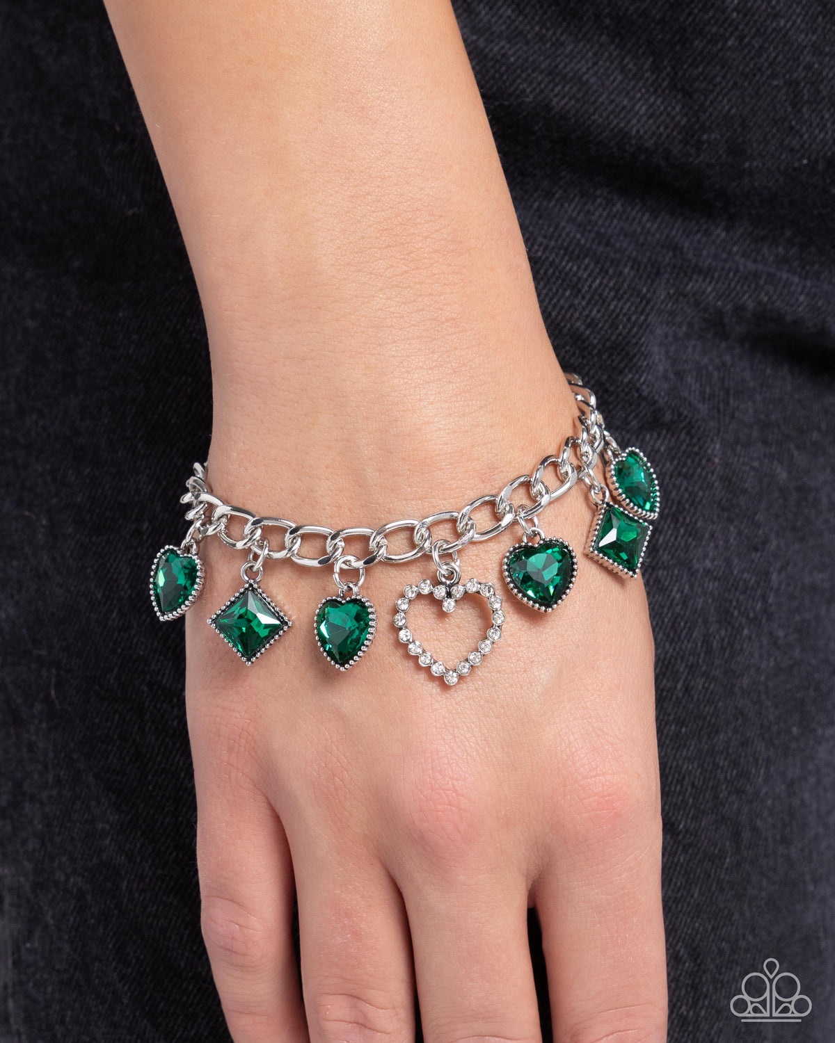 Framed Future Green Bracelet