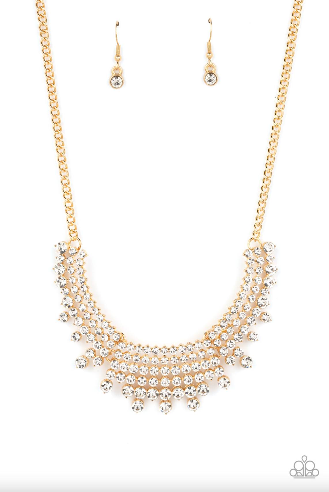 Shimmering Song Gold Necklace