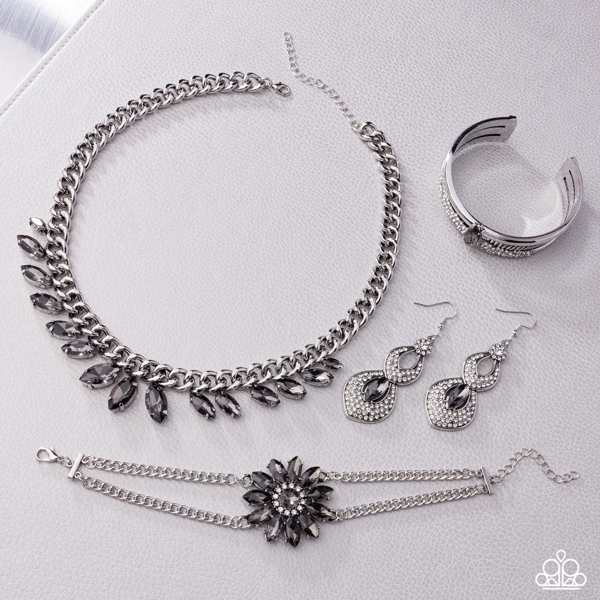 Edge of Elegance Silver Bracelet