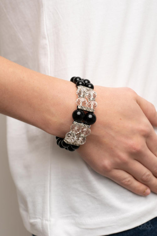 Timelessly Tea Party Black Braceet