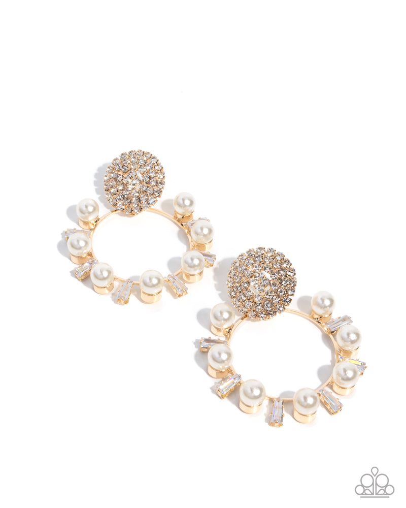 Wistfully Waltzing Gold Posts