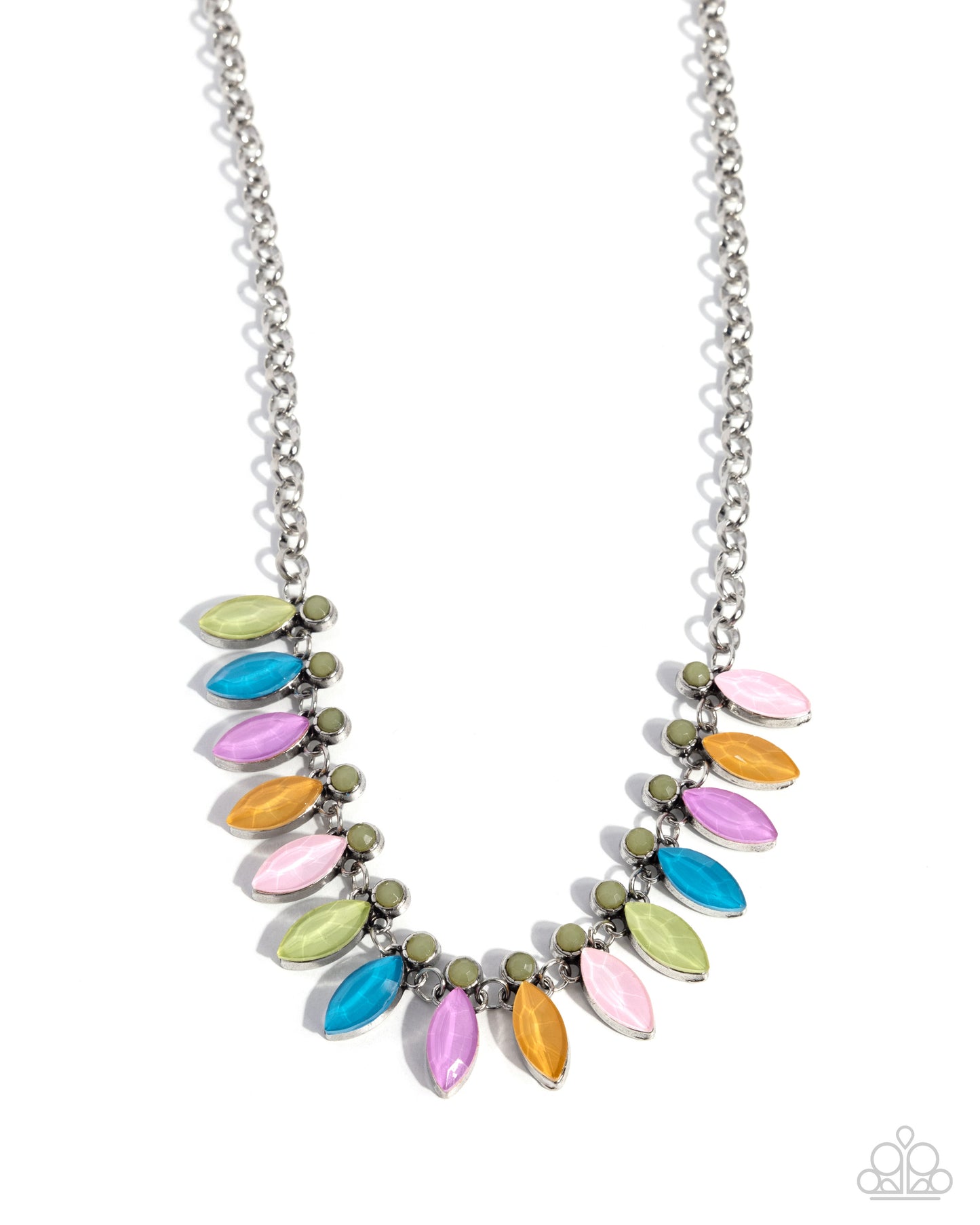 Colorful Citation Multi Necklace