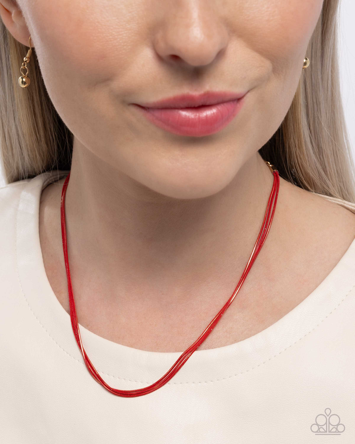 Corded Red Complete Look