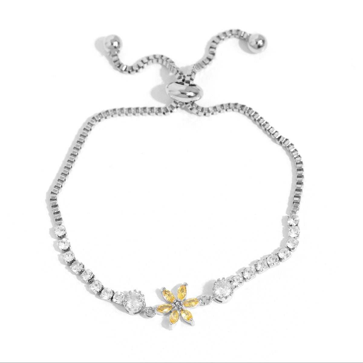 Dainty Delivery Yellow Bracelet