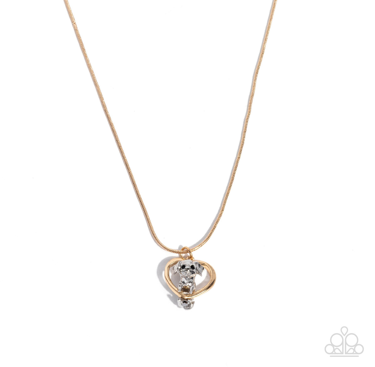Delightful Dog Gold Necklace
