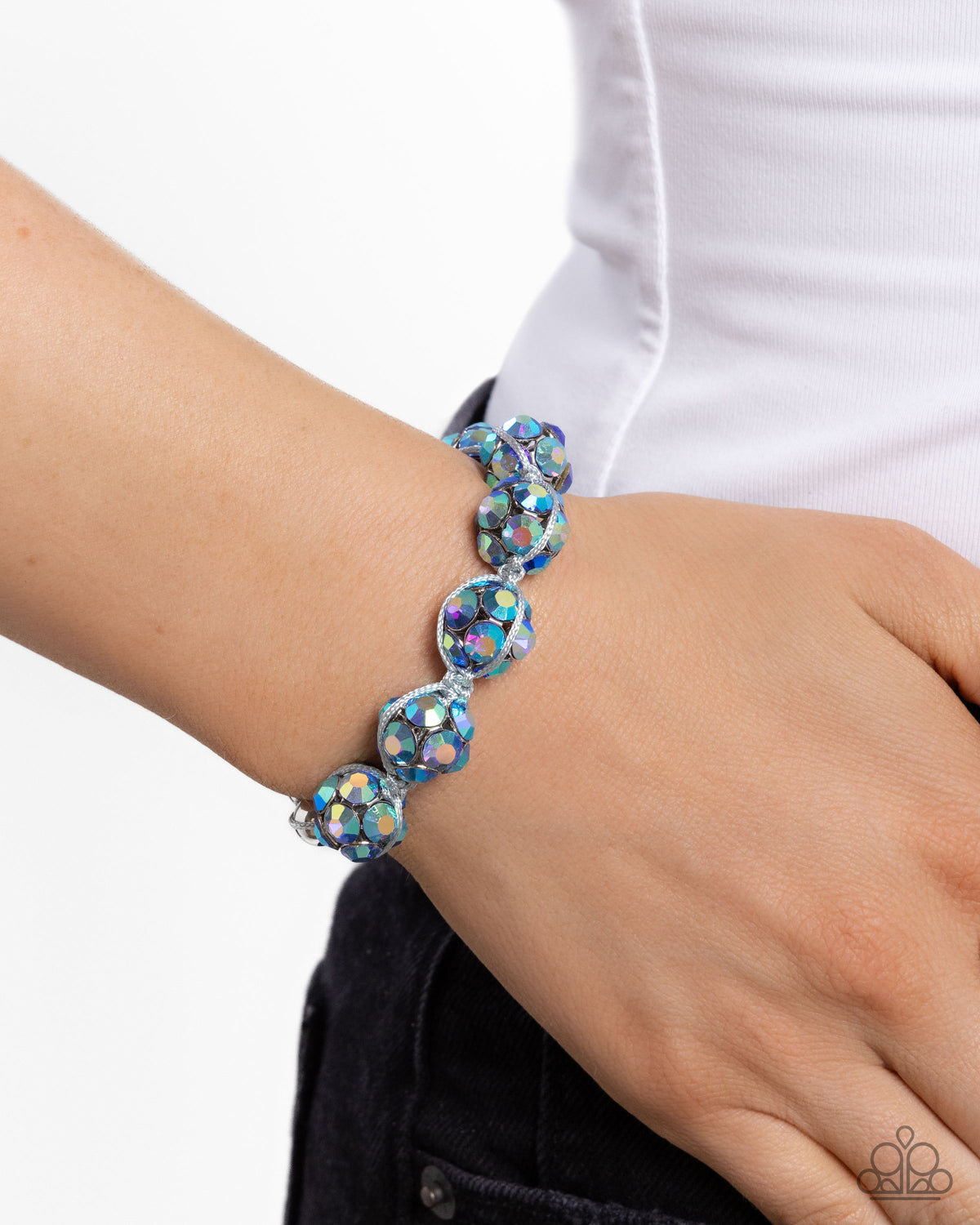 Knotted Kindness Blue Bracelet
