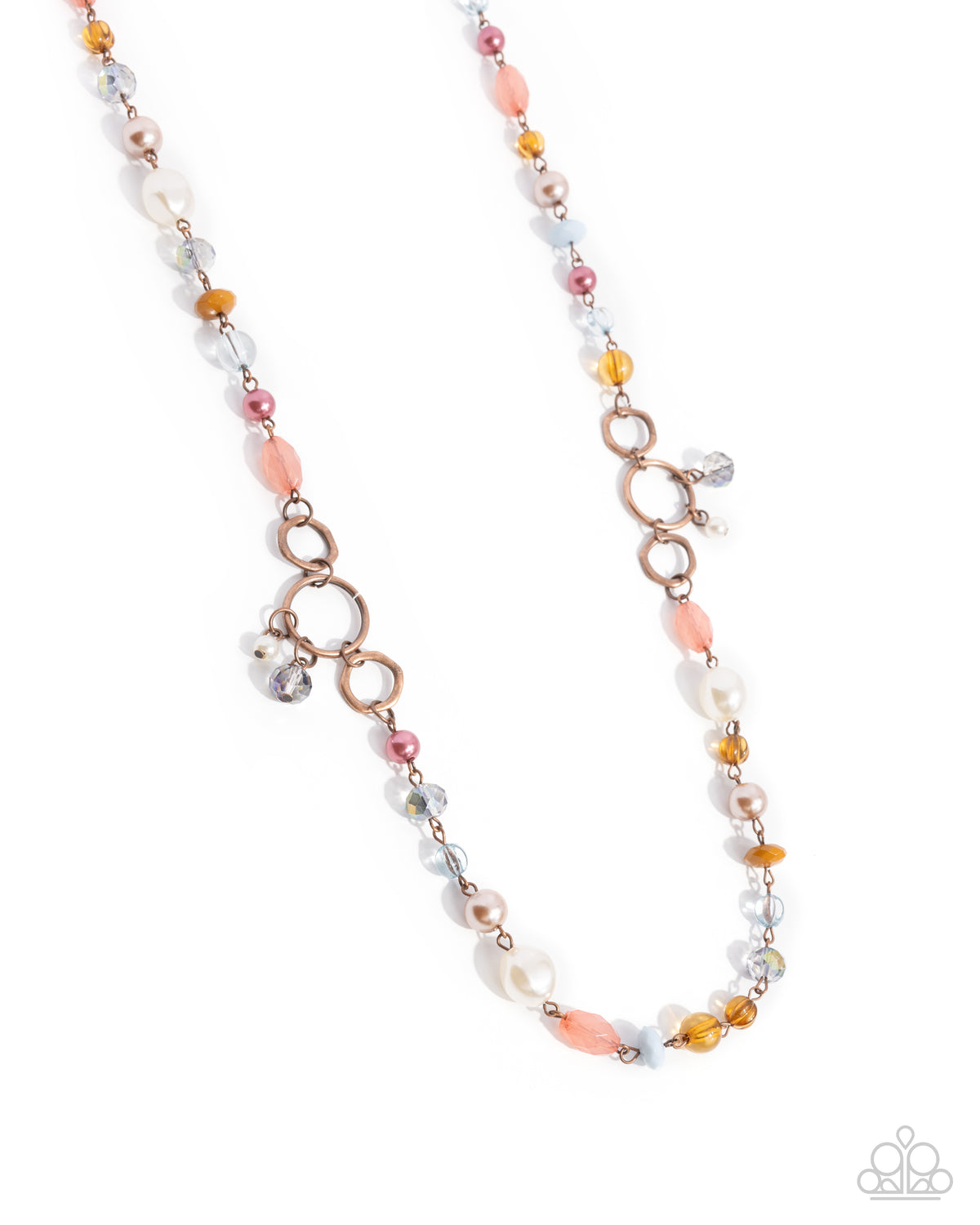 Eclectic Embrace Copper Necklace