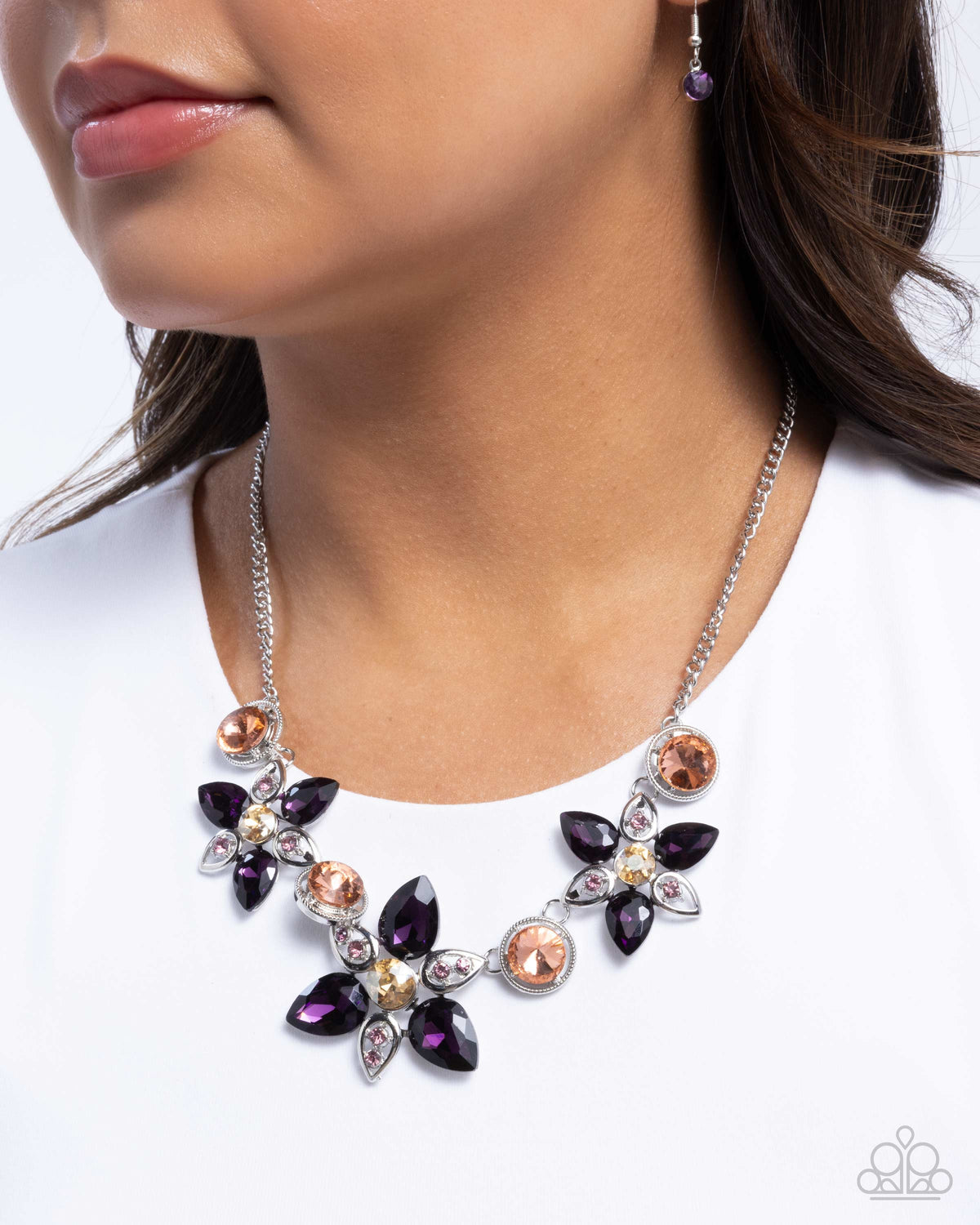 Perennial Promise Purple Necklace