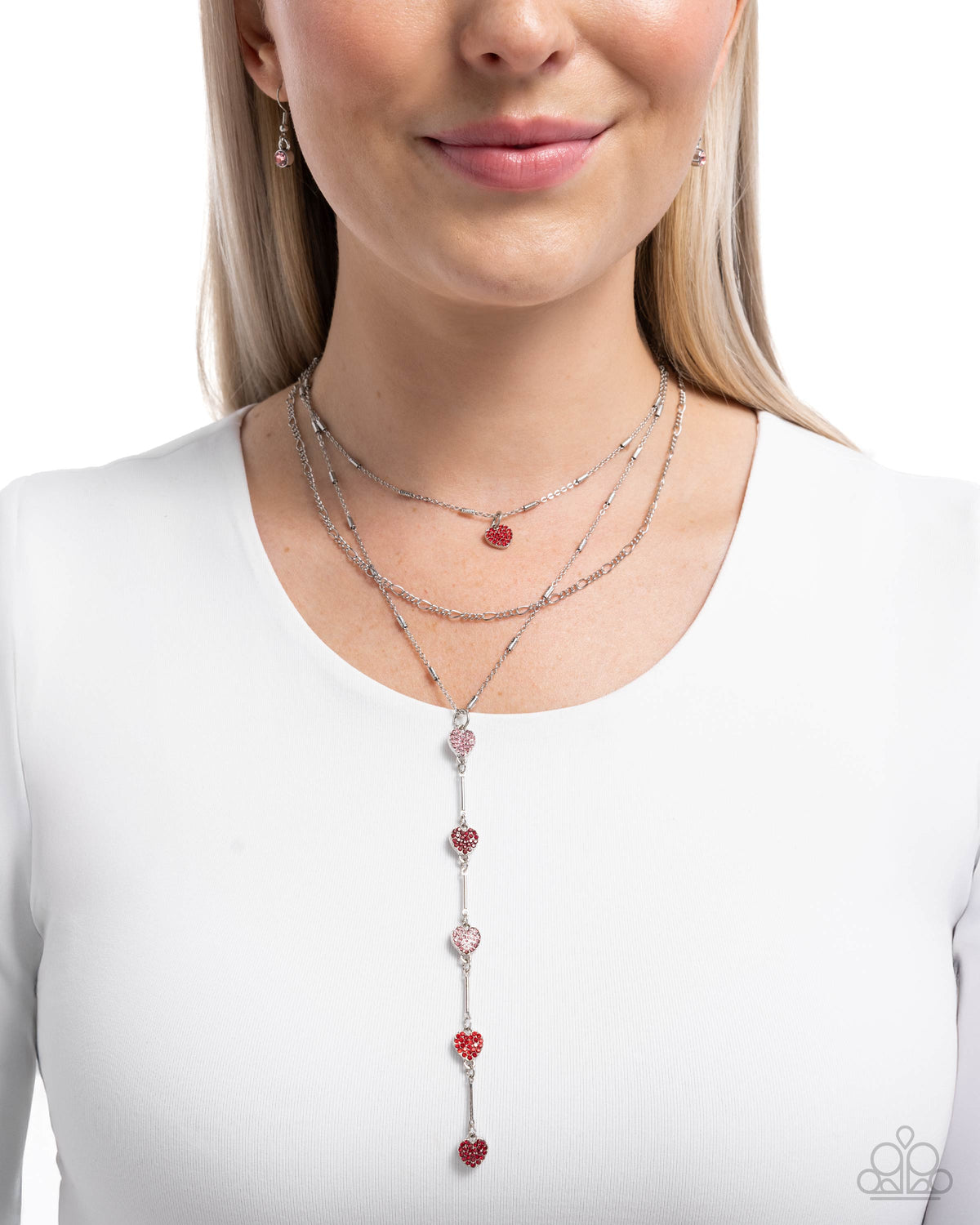 Valiant Valentine Red Necklace