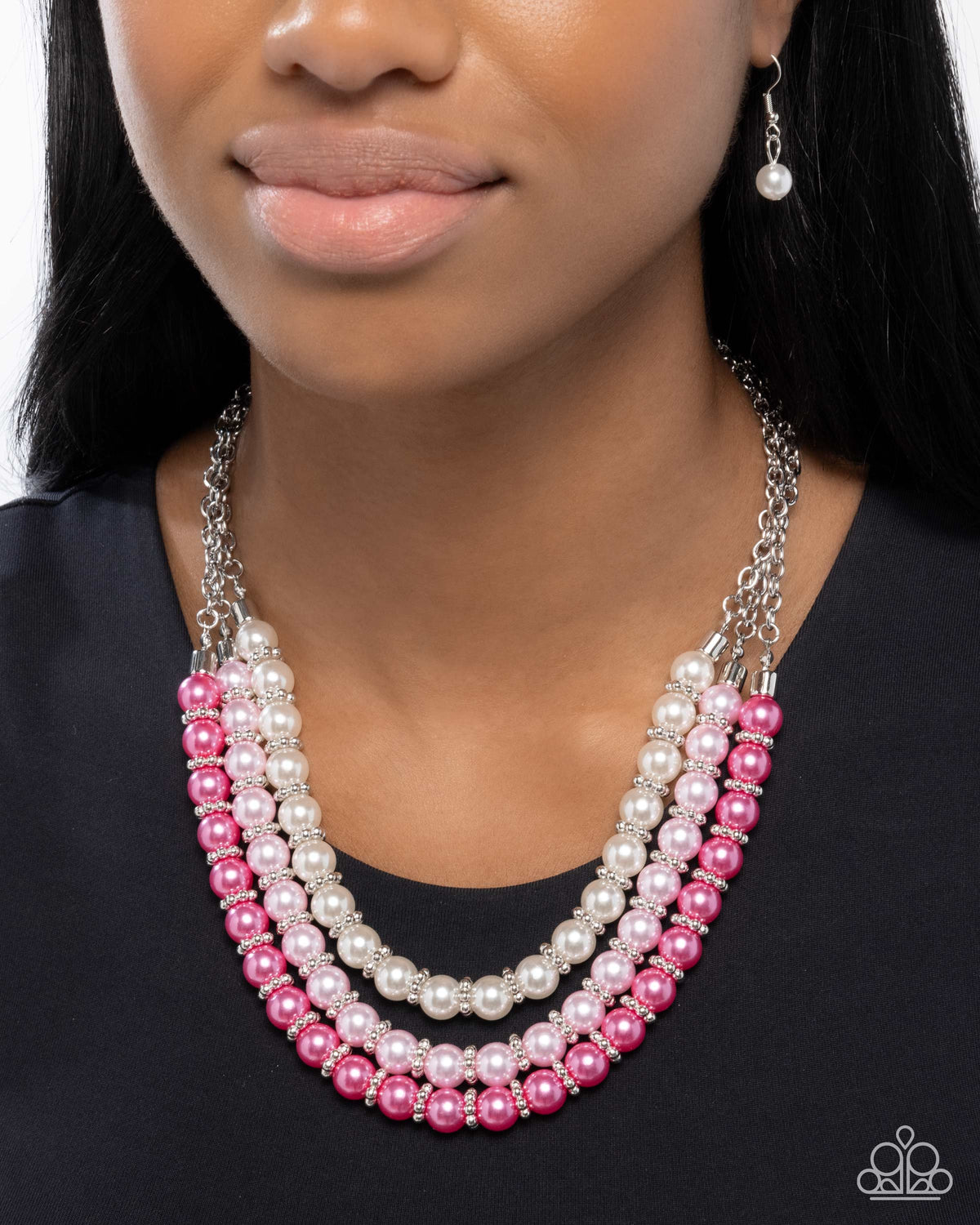 Promising Promenade Pink Necklace
