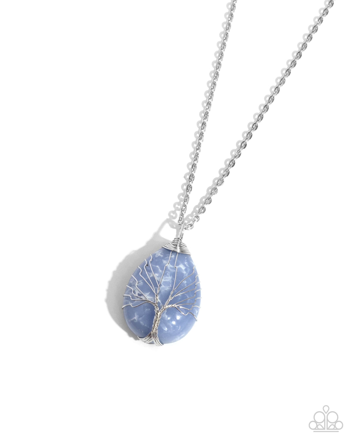 Stony Status Blue Necklace