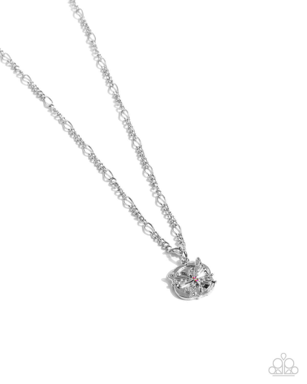 Where Do BUTTERFLIES Go? Orange Necklace