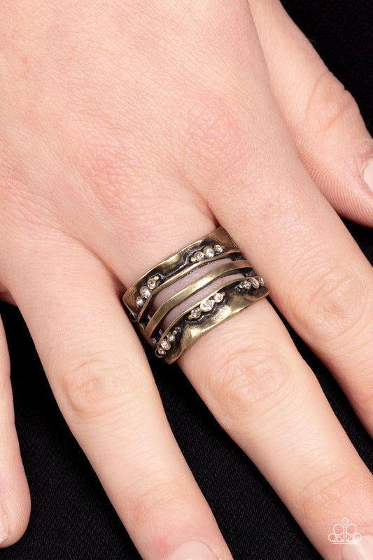 Unexpected Treasure Brass Ring