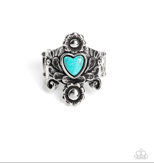 Trailblazing Tribute Blue Ring