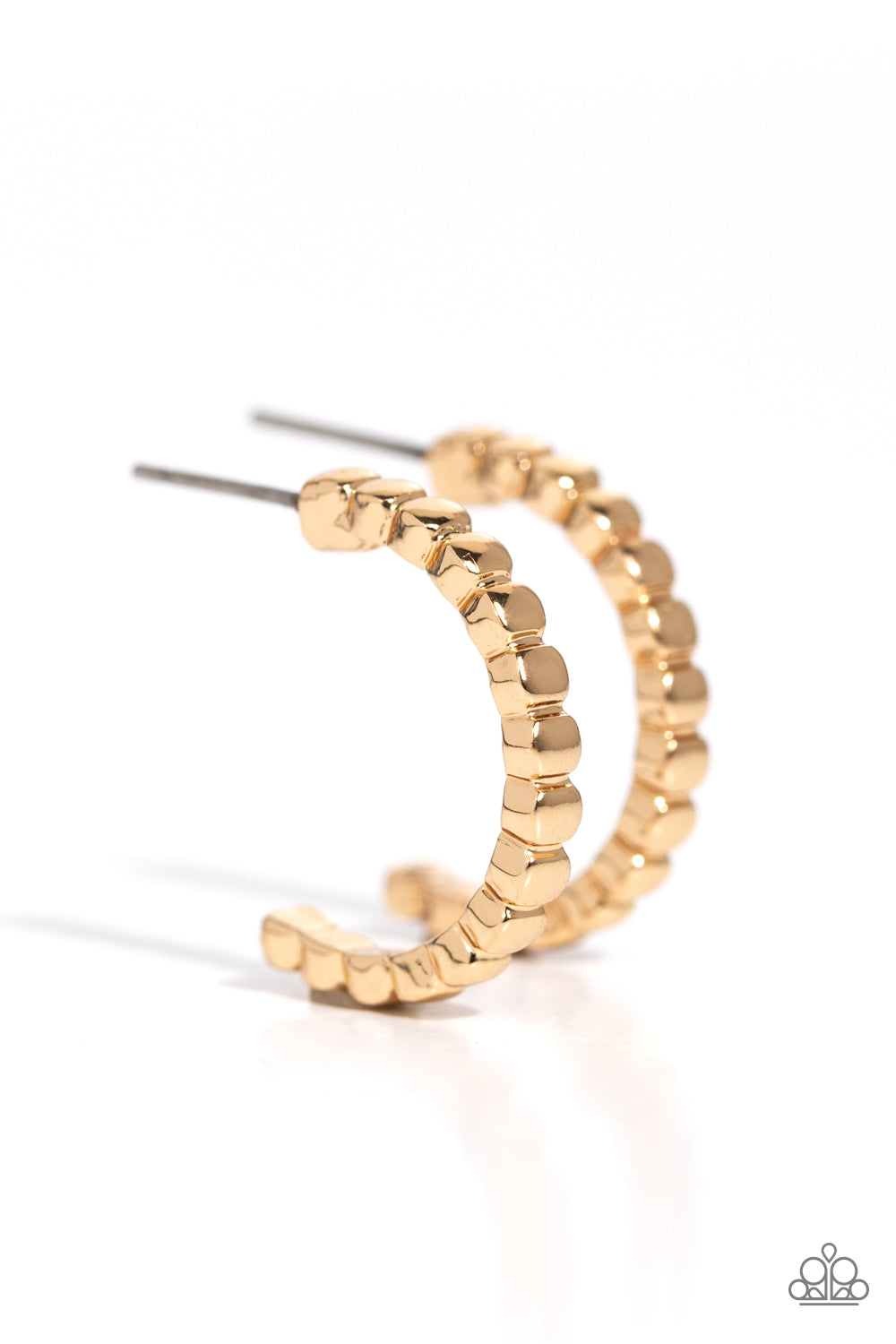 Olympian Oath Gold Hoops