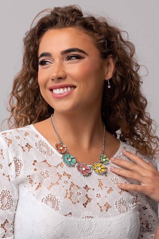 Playful Posies Multi Necklace