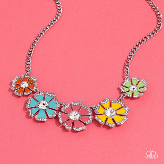 Playful Posies Multi Necklace
