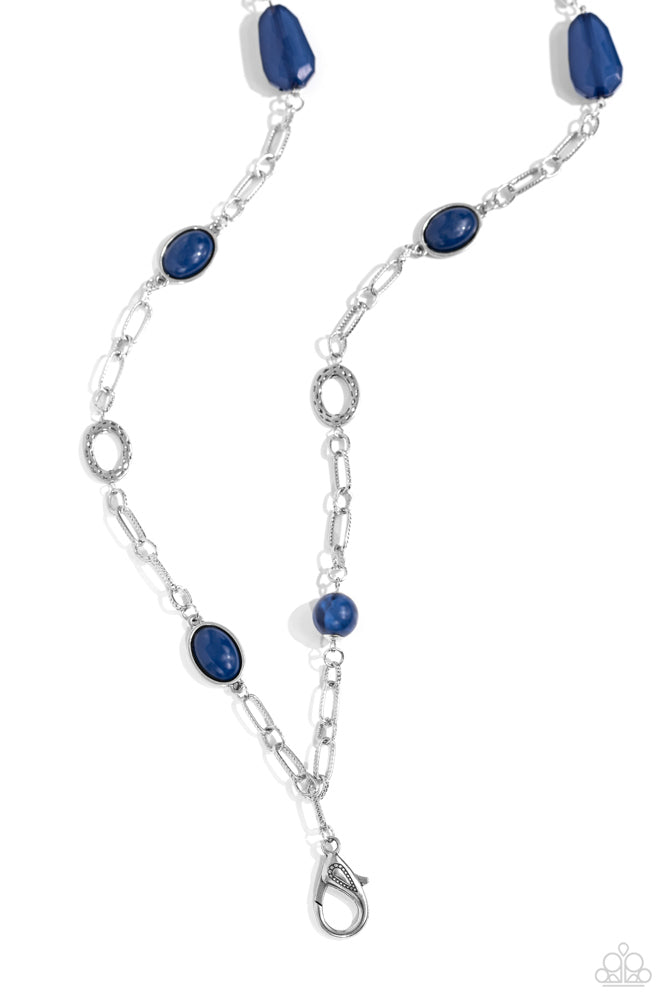 Barcelona Bash Blue Lanyard