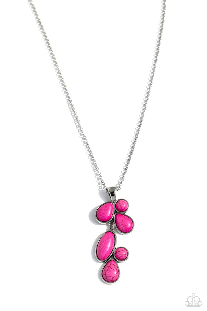 Wild Bunch Flair Pink Necklace