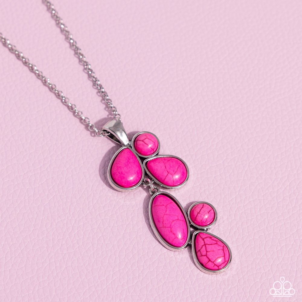 Wild Bunch Flair Pink Necklace