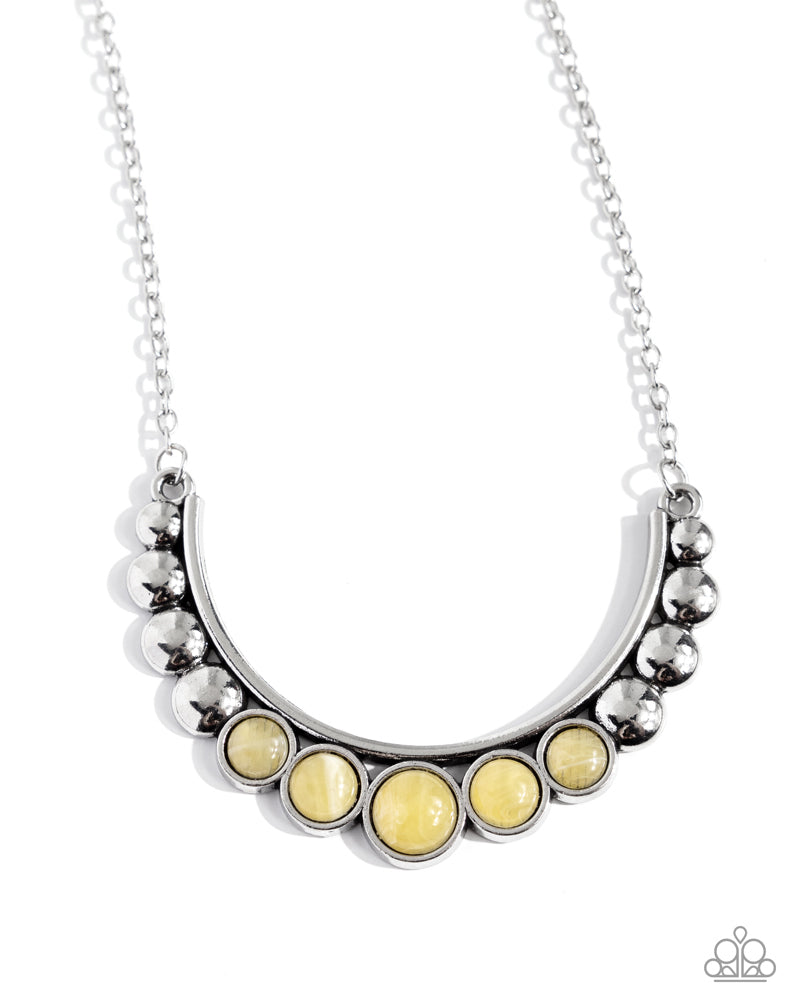 Horseshoe Bend Yellow Necklace