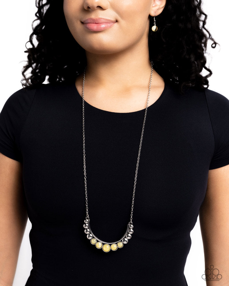 Horseshoe Bend Yellow Necklace