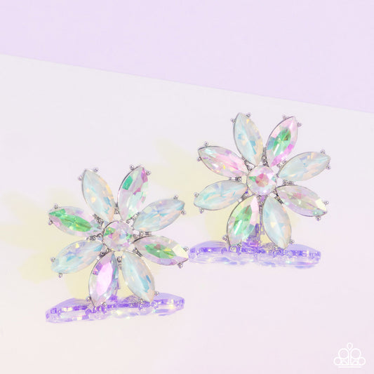 Maiden Makeover Green Clip On Earrings
