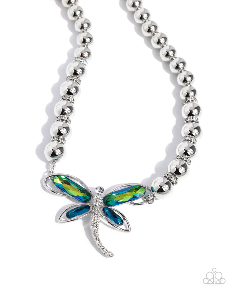 Sense of Propriety Green Necklace