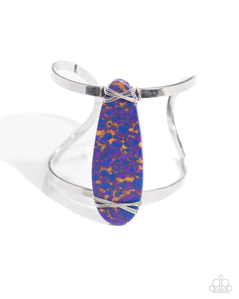 Spotted A Mile Away Purple Bracelet